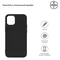 Чохол-накладка Armorstandart Matte Slim Fit для Apple iPhone 12/12 Pro Black (ARM57393)