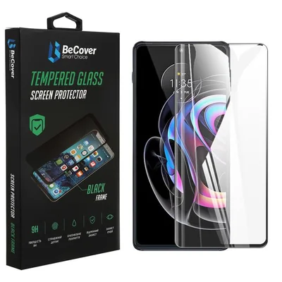 Захисне скло BeCover для Motorola Moto Edge 20 Lite Black (706898)