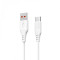 Кабель SkyDolphin S61T USB - USB Type-C (M/M), 1 м, White (USB-000445)