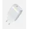 Мережевий зарядний пристрій Luxe Cube Dynamic 18W (1USBх3A) White (4446689880643)