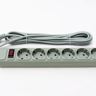Фільтр живлення ProLogix (PRS-075P6-45G) 0.75 мм, 6 розеток, 4.5 м, сірий