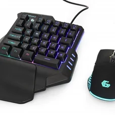 Комплект (клавіатура + мишка) Gembird GGS-IVAR-TWIN Black USB