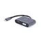 Адаптер Cablexpert HDMI+VGA - USB Type-C (F/M), 0.15 м, Black (A-USB3C-HDMIVGA-01) Адаптер Cablexpert HDMI+VGA - USB Type-C (F/M), 0.15 м, Black (A-USB3C-HDMIVGA-01)
