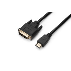 Кабель Prologix Premium HDMI - DVI V 1.3 (M/M), Single Link, 18+1, 3 м, Black (PR-HDMI-DVI-P-01-30-3m)