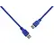 Кабель ProLogix USB - USB V 3.0 (M/F), 1.8 м, синій (PR-USB-P-11-30-18m)