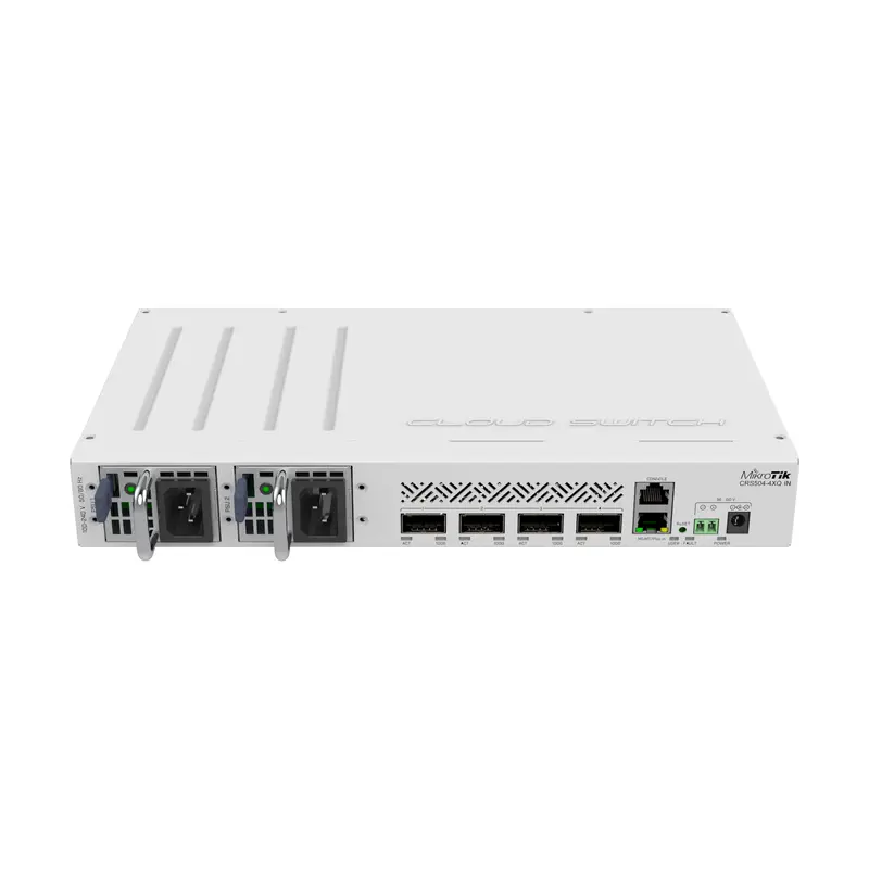 Комутатор MikroTik CRS504-4XQ-IN