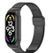 Ремінець BeCover Metal для Xiaomi Mi Smart Band 7 Black (707493)