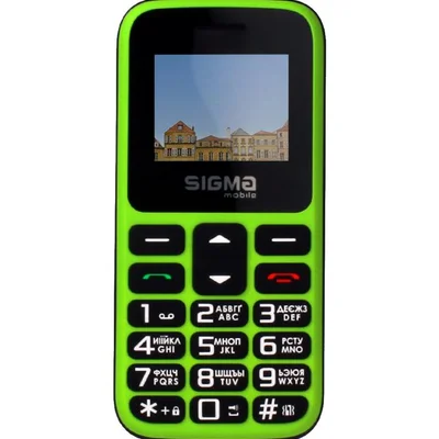 Мобільний телефон Sigma mobile Comfort 50 Hit 2020 Dual Sim Green (4827798120941)