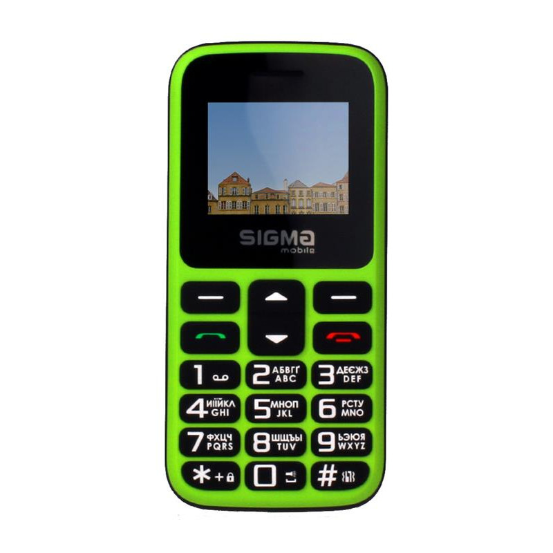 Мобільний телефон Sigma mobile Comfort 50 Hit 2020 Dual Sim Green (4827798120941)