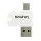 Карта пам`ятi MicroSDHC 16GB UHS-I Class 10 GOODRAM + SD-adapter + OTG Card reader (M1A4-0160R12)