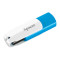 Флеш-накопичувач USB3.1 64GB Apacer AH357 Blue/White (AP64GAH357U-1)