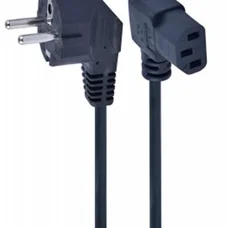 Кабель силовий Cablexpert (PC-186A-VDE1B-1.5M) CEE7/7-C13, 90 градусів, VDE, 3*1 мм кв., 1,5 м