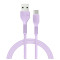 Кабель ACCLAB AL-CBCOLOR-T1PP USB-USB Type-C 1.2м Purple (1283126518270)