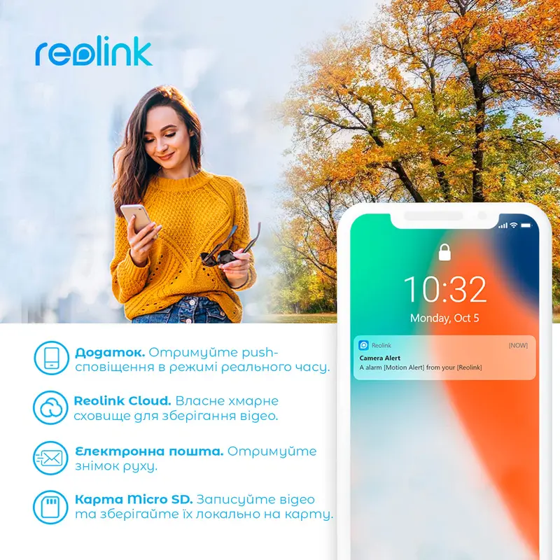 IP камера Reolink Go PT Plus IP камера Reolink Go PT Plus