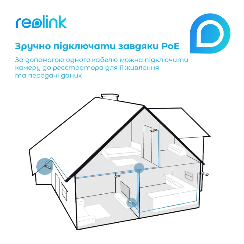 Відеореєстратор Reolink RLN8-410 Відеореєстратор Reolink RLN8-410