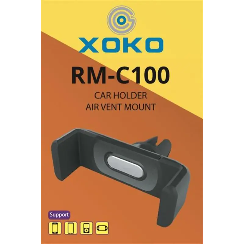 Тримач автомобільний XoKo RMC100 Black (XK-RMC100-BLCK) Тримач автомобільний XoKo RMC100 Black (XK-RMC100-BLCK)
