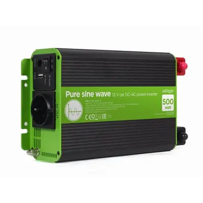 Автомобільний інвертор EnerGenie EG-PWC-PS500-01 500W