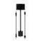 Адаптер Cablexpert VGA - HDMI+VGA (M/F), 0.15 м, Black (A-VGA-HDMI-02)