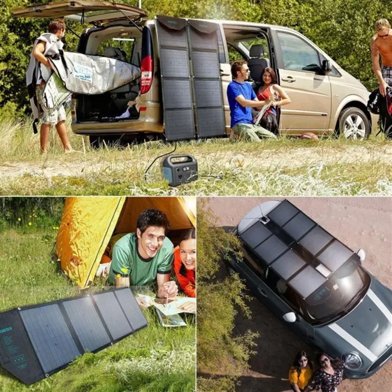 Сонячний зарядний пристрій Choetech 80W (158x41см) USB 5V/2.4A + 5V/2.4A QC3.0 + USB-C PD3.0 (30W) (SC007) Сонячний зарядний пристрій Choetech 80W (158x41см) USB 5V/2.4A + 5V/2.4A QC3.0 + USB-C PD3.0 (30W) (SC007)