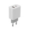 Мережевий зарядний пристрій ColorWay Power Delivery Port PPS (Type-C PD + USB QC3.0) (30W) White (CW-CHS037PD-WT)