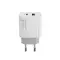 Мережевий зарядний пристрій ColorWay Power Delivery Port PPS (Type-C PD + USB QC3.0) (30W) White (CW-CHS037PD-WT)