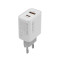 Мережевий зарядний пристрій ColorWay Power Delivery Port PPS (Type-C PD + USB QC3.0) (30W) White (CW-CHS037PD-WT)