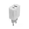 Мережевий зарядний пристрій ColorWay Power Delivery Port PPS (Type-C PD + USB QC3.0) (30W) White (CW-CHS037PD-WT)