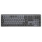 Клавіатура бездротова Logitech MX Mechanical Graphite Tactile (920-010757)