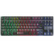 Клавіатура REAL-EL Gaming 8710 TKL Backlit Ukr Black