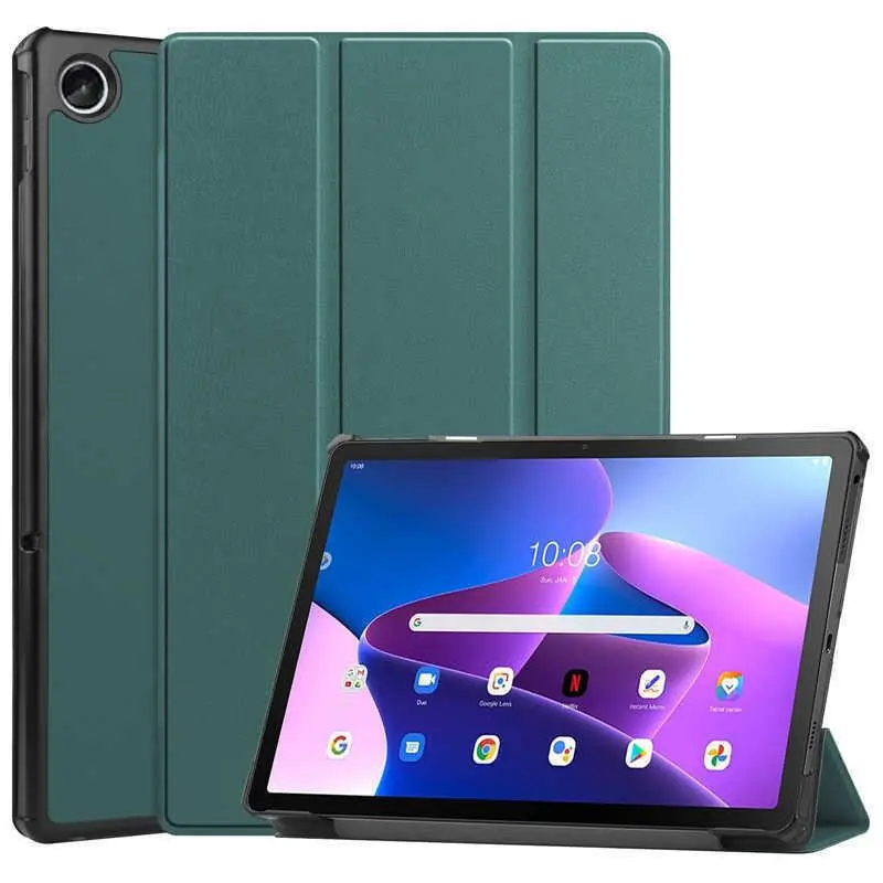 Чохол-книжка BeCover Smart для Lenovo Tab M10 Plus TB-125F (3rd Gen)/K10 Pro TB-226 10.61" Dark Green (708303) Чохол-книжка BeCover Smart для Lenovo Tab M10 Plus TB-125F (3rd Gen)/K10 Pro TB-226 10.61" Dark Green (708303)