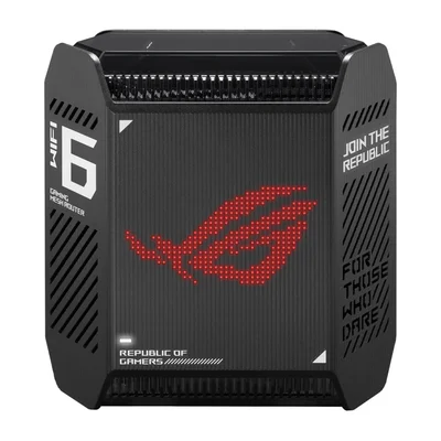 Бездротовий маршрутизатор Asus ROG Rapture Gaming Mesh System GT6 (1PK black)