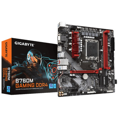 Материнська плата Gigabyte B760M Gaming DDR4 Socket 1700