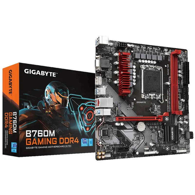 Материнська плата Gigabyte B760M Gaming DDR4 Socket 1700