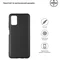 Чохол-накладка Armorstandart Matte Slim Fit для Samsung Galaxy A03s SM-A037 Black (ARM65972)