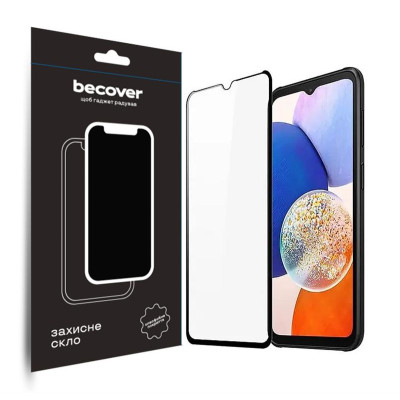 Захисне скло BeCover для Samsung Galaxy A14 SM-A145/A14 5G SM-A146 Black (708953)