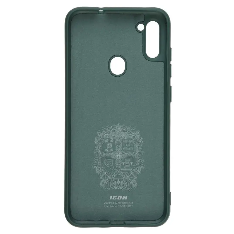 Чохол-накладка Armorstandart Icon для Samsung Galaxy A11 SM-A115/M11 SM-M115 Camera cover Pine Green (ARM67491) Чохол-накладка Armorstandart Icon для Samsung Galaxy A11 SM-A115/M11 SM-M115 Camera cover Pine Green (ARM67491)