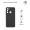 Чохол-накладка Armorstandart Matte Slim Fit для Tecno Spark 9 (KG5p) Camera cover Black (ARM64808)