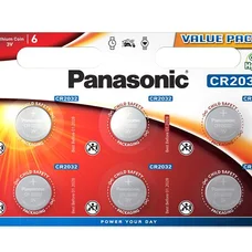 Батарейка Panasonic CR 2032 BL 6шт