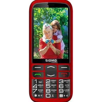 Мобільний телефон Sigma mobile Comfort 50 Optima Type-C Dual Sim Red (4827798122327)