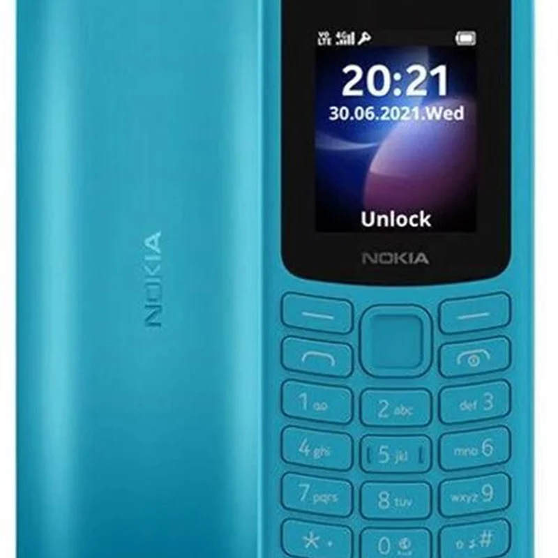 Мобільний телефон Nokia 105 2023 Dual Sim Cyan