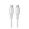 Кабель Ugreen US300 USB Type-C - USB Type-C, 1 м, White (60551)