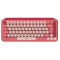 Клавiатура бездротова Logitech Pop Wireless Heartbreaker Rose (920-010737)