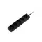 Мережевий подовжувач 2E 5XCEE7/17, 2G*1.0мм, 1.5м, black