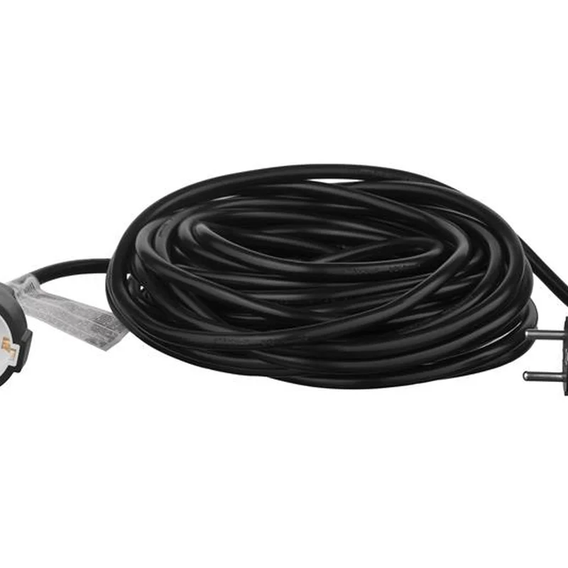 Мережевий подовжувач 2E 1XSchuko, 3G*1.5мм, 15м, black (2E-PC315M15)