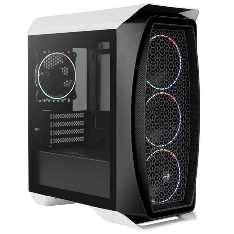 Корпус AeroCool Aero One Mini Eclipse-G-WT-v1 (ACCS-PB18143.21) Black/White без БЖ