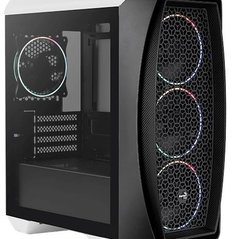 Корпус AeroCool Aero One Mini Eclipse-G-WT-v1 (ACCS-PB18143.21) Black/White без БЖ