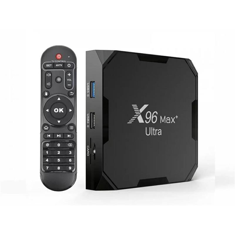 HD медіаплеєр X96 MAX Plus Ultra Android TV (905x4/4GB/32GB)