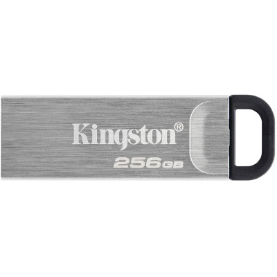 Флеш-накопичувач USB3.2 256GB Kingston DataTraveler Kyson Silver/Black (DTKN/256GB)