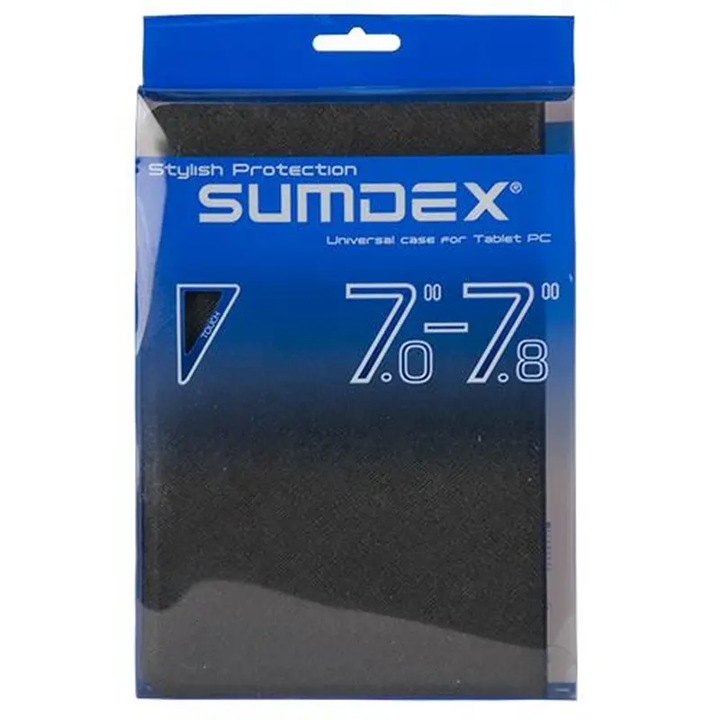 Чохол-книжка Sumdex універсальний 7" Black (TCC-700BK) Чохол-книжка Sumdex універсальний 7" Black (TCC-700BK)