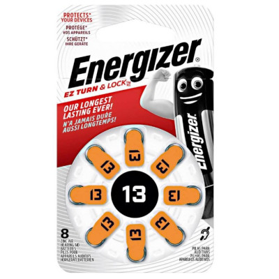 Батарейка Energizer ZA13 BL 8шт